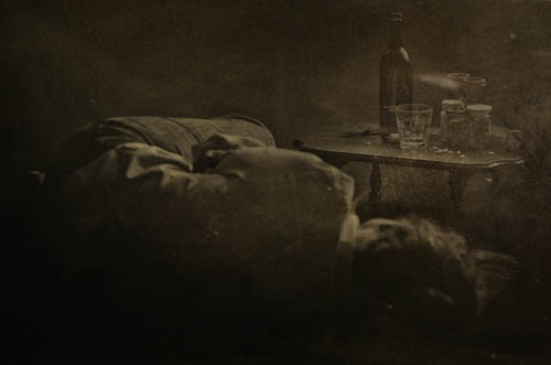 Name:  First Edit - B&W - my texture added x 2 -  TIFF- Photographers Direct pills wine booze knife 010.jpg
Views: 714
Size:  31.5 KB