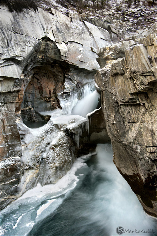 Junction, North Saskatchewan River, Banff National Park by Marko Kulik