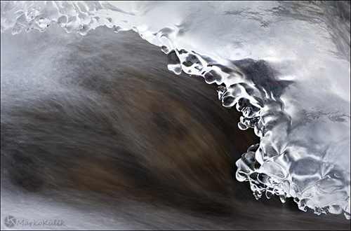 Waveform at Coleman Creek, Banff National Park, Alberta by Marko Kulik