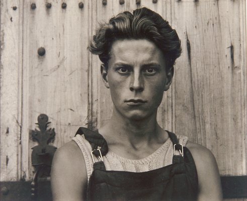 Young Boy, Gondeville, Charente, France, 1951 by Paul Strand