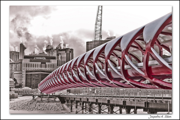 The Peace Bridge - At Last!  by JAS_Photo