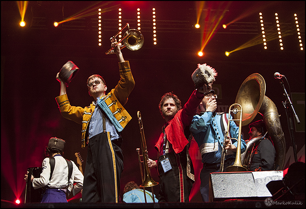 Mucca Pazza at the Montreal Jazz fest