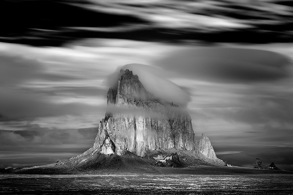 Shiprock Storm by Mitch Dobrowner