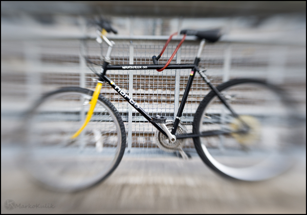 Norco Bicycle shot with the Lensbaby Composer