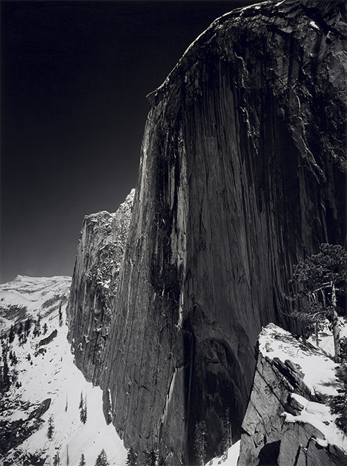 Monolith, The face of Half Dome by Ansel Adams