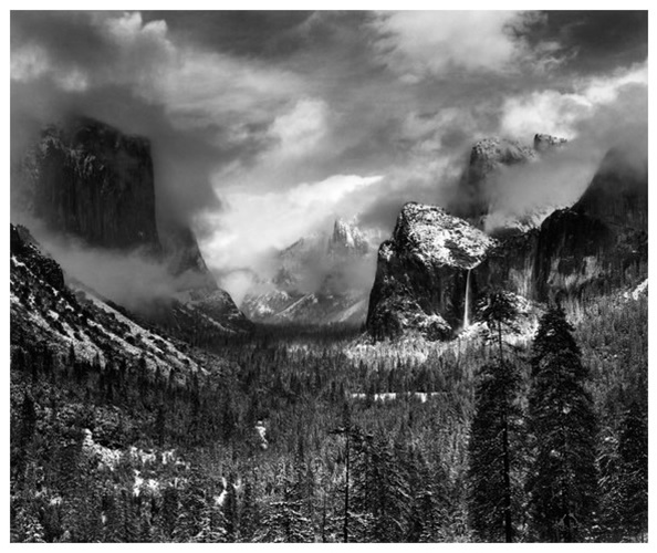 Clearing Winter Storm (1938) by Ansel Adams