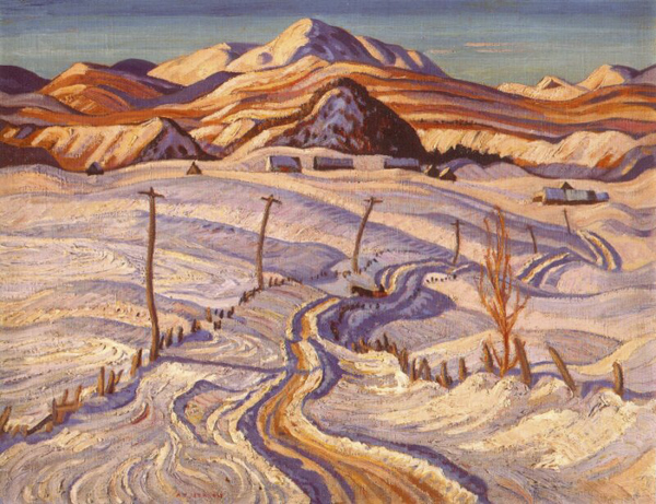 A.Y. Jackson - Winter Charlevoix County - 1932-33