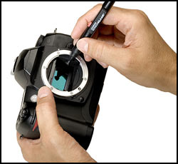 Cleaning cameras lenses and camera sensors