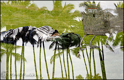 Homeless in Paradise - Honolulu 2010 - by Marko Kulik