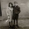 Teenage couple on Hudson Street, N.Y.C. - 1963